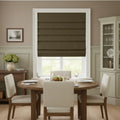 Costom Roman Shades Olive Brown 302-21