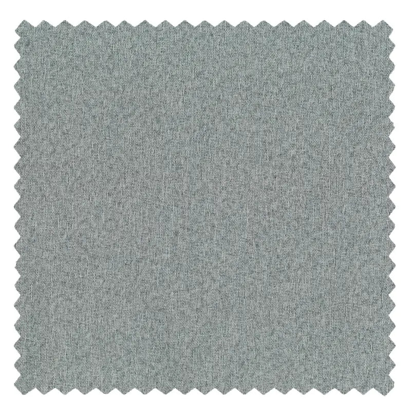 Costom Extra Long 100% Blackout Linen Curtains for Large Windows Blue Gray OY6-238-10
