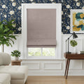 Costom Roman Shades Brick Brown ZJM02