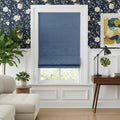 Costom Roman Shades Dusty Indigo ZJM23