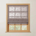 Costom Roman Shades Gray Brown W1234-12