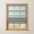 Costom Roman Shades Sage Field W1234-24