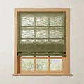 Costom Roman Shades Olive Moss W1234-25
