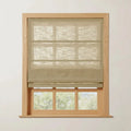 Costom Roman Shades Sandy Taupe W1234-4