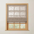 Costom Roman Shades Camel Tan W1234-5
