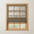 Costom Roman Shades Dark Taupe W1234-7