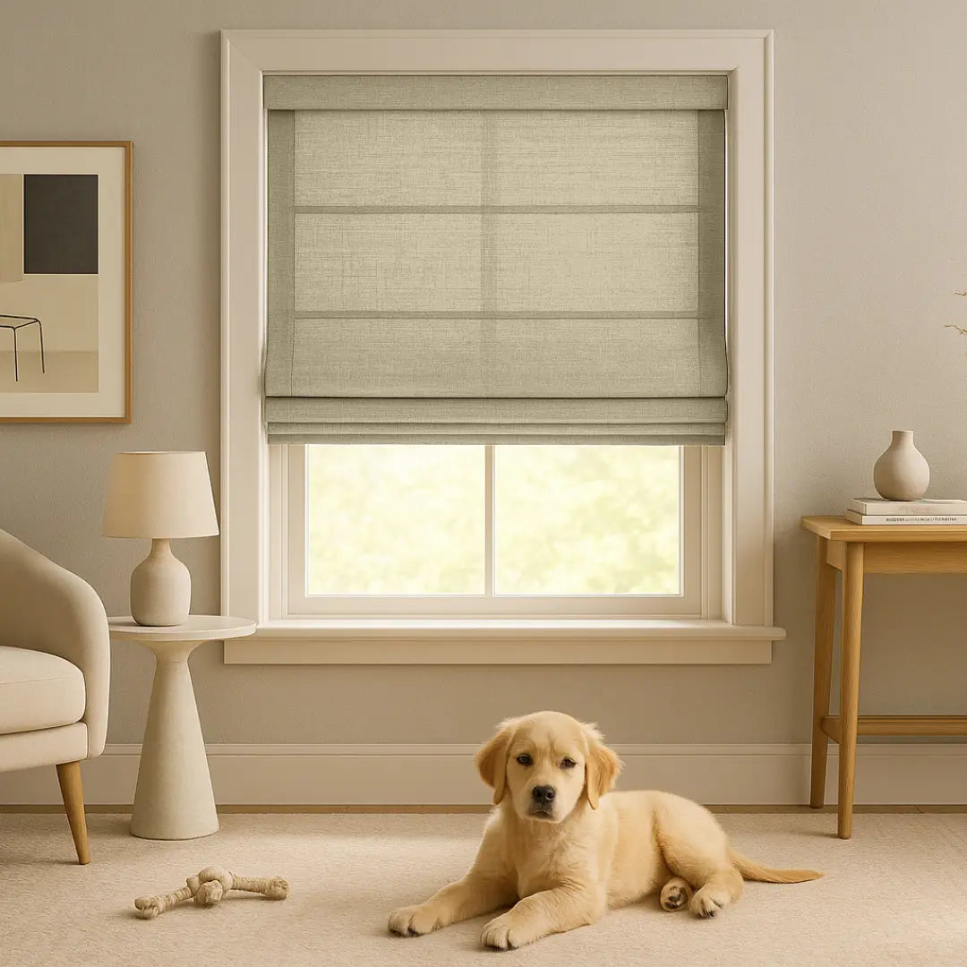 Premium Quality Roman Shades | 1038 Cordless | Custom Made Light Filtering