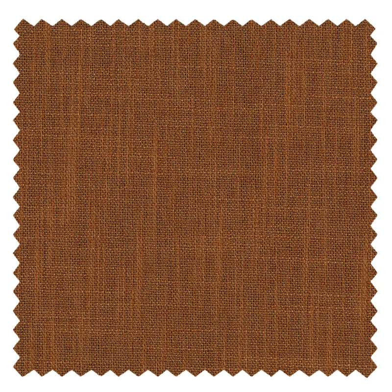Costom Roman Shades Cognac Brown 302-12