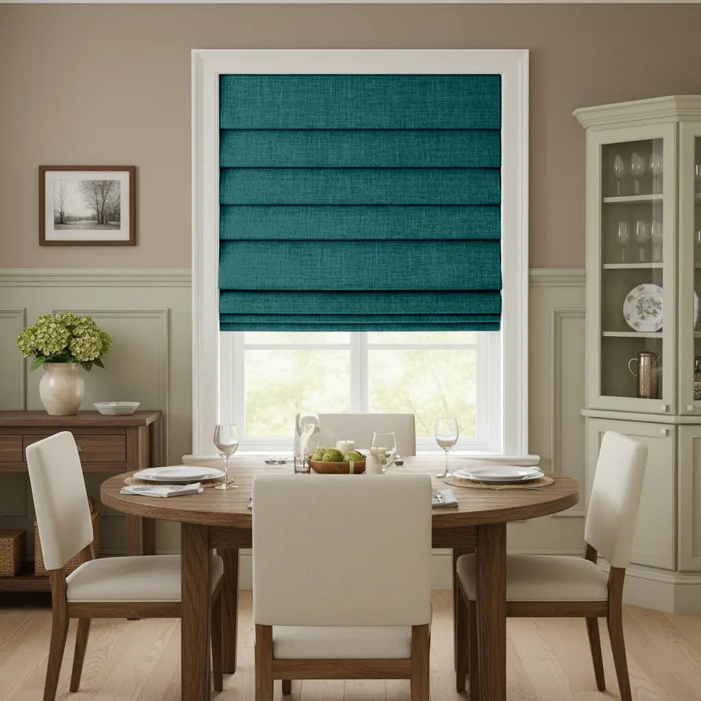 Blackout Roman Shades for Better Sleep | 100% Light Blocking | Custom Made
