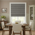 Costom Roman Shades Silver Gray 302-20