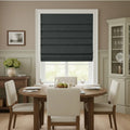 Costom Roman Shades Dark Gray 302-22