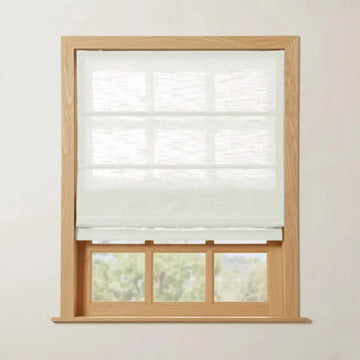 Costom Roman Shades Off White W1234-1